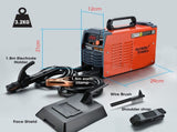 ROSSI 200 Amp Portable Inverter Arc Stick Welder, MMA DC Gas Inverter Welding Machine, 15A Plug V219-WLDMMAROSA2C0