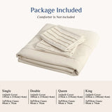 Stripes Sylvie Heritage Quilt / Doona / Duvet Cover set V745-AQ082004Q3