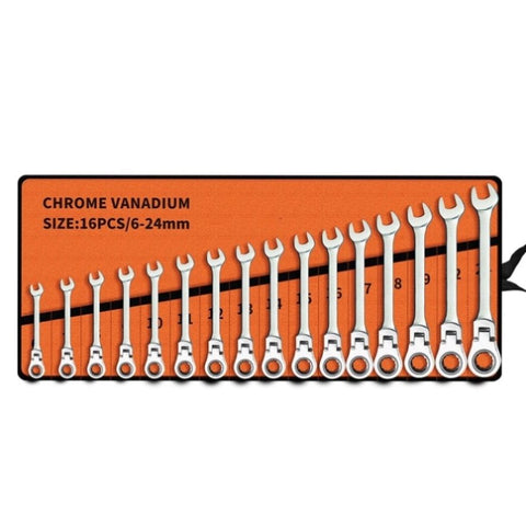 RYNOMATE 6-24mm Ratchet Spanner Set V227-8287305300080