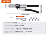 Hydraulic Tube Expander, 3/8" to 1-1/8" OD, HAVC Hydraulic Swaging Tool with 7 Pipe Expander Heads, V952-YYKGQHSGTG7N2DLV2V0