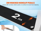 Dock Ladder, Flip-Up 5 Steps, 350 lbs Load Capacity, Aluminum Alloy Pontoon Boat Ladder with 2'' V952-MTZTSFSJFHXJD7UOHV0