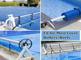 Pool Cover Straps, Solar Cover Reel Strap kit for In-Ground Swimming Pools, Including 8 Straps with V1370-AZ4-00409