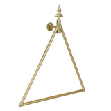 Wall Towel Rack Nordic Style Innovative Triangular Towel Holder Decoration for Bathroom Gold V1294-YM0721-3115210019611