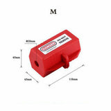 1Pc Electrical Plug-Lock Box Safety Tools For Electrical Industrial Household Plug-Power Lock Device V1189-LWWAL-20260327-04194