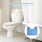 25PCS Disposable Toilet Mats, Absorbent Non-woven Commode Mats, Non-slip Potty Training Floor Mats, V1369-AZ3-W-08937