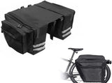 Waterproof Bicycle Rear Pannier Bag with Rain Cover, Large Capacity Carrier Bag for Commuting, V1189-LC-QP-00843