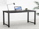 Artiss Computer Desk Home Office Study Table Black 120CM MET-DESK-120-BK