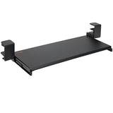 Clamp on Keyboard Tray Under Desk, Desk Keyboard Tray Slide out with Sturdy No-drill C Clamp Mount, V952-JPTPMDF00000QA5K5V0