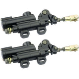 2X Universal Motorcycle Rear Hydraulic Brake Master Cylinder Pump for ATV Dirt Bike V1366-AZ2-W-15737