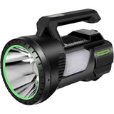 1200LM LED Flashlight Rechargeable Adjustable Torch with 4 Modes Super Bright Handheld Light V1263-JX-4311