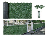 Ivy Privacy Fence, 59 x 158in Artificial Green Wall Screen, Greenery Ivy Fence w/ Mesh Cloth Backing V952-WLSRZZWQ1J59PISG2V0