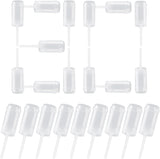 80 pcs Round Shape Clear Push-Up Cake Pop Shooter Plastic Containers with Lids, Base V1259-DP01-A-609
