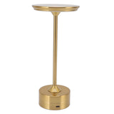 Cordless Table Lamp Rechargeable 2000mAh 3 Levels Brightness Portable USB C LED Metal Bedside Lamp V1294-YM0626-3119220193211