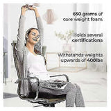 Tailbone Relief Seat Cushion - Office Chair Pad for Coccyx & Lower Back Pain V1263-JX-3605
