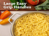 Stainless Steel Kitchen Strainer For Washing Rice, Pasta And Small Grains fruits or strain rice V1192-AZ-W-15005