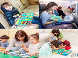 Multicolour Montessori Sensory Busy Board for Kids - Multi-Colour Learning Toy V178-59219