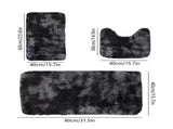 Tyidzon 5Pc Bath Mats for Bathroom, Quick-Dry Bathroom Rugs Sets Washable Non-Slip Bath Mat Ultra V1189-LWWAL-20260325-01086