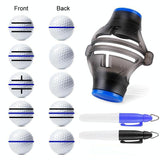 360-Degree Rotatable Golf Ball Scriber With 2 Pens - Draw Five Lines PRL-A1037654060DBT