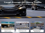 1830MM Rubber Speed Bump, 2 Channel, Heavy Duty Traffic Speed Hump, 9,979 kg/axle Load Capacity, V952-JSDDLBHPDZK1UBYXX001V0