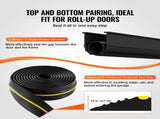 Garage Door Threshold and Bottom Seals Kit, 20 FT U ShapeO Ring Universal Garage Door Bottom Seal V952-MFTMXBT2J20F01O7KV0