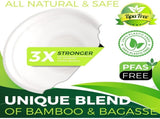 32oz Paper wls , Heavy Duty Disposable wls Perfect for Hot Soup Milk Cereals,Compostable V1192-AZ-W-18216