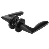 Entry Door Handle Lock Locking Lever Handle Set Reversible for Right Left Sided DoorsH Style V1294-YM0721-3114200099011