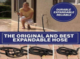25ft Garden Hose - Lightweight Flexible Water Hose 5m-15m Range V1263-JX-4533