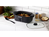Morphy Richards Digital 6.5L Slow Cooker Matte Black 10 Preset Functions MRDSC6BK