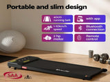 Artiss Electric Treadmill with 120cm Automatic Standing Desk Walking Pad 400mm SDTM-ET157-BKNT-400PAD