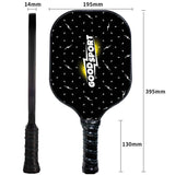 Bubble Hall Fiberglass Pickleball Paddle Set - Vibrant Design for Enhanced Gameplay V888-ELOSUNG12366