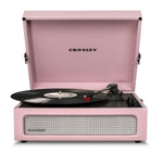 Crosley Voyager Bluetooth Portable Turntable + Crosley SOHO Stand Bundle - Amethyst V398-CRIW8017BSOS-AM4