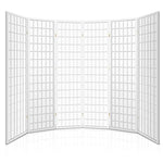 Artiss 6 Panel Room Divider Screen 261x179cm White RD-4019-6P-WH-AB