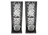2pcs Wall Candle Holders Exquisite Iron Art Wall Candlestick Durable Antique Candle Scones Wall V1294-YM0703-3115230035011