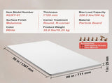 Table Top, 1397 x 711 x 25 mm, 100 kg Load Capacity, Universal One-Piece Particle Board Desktop for V952-GZTZMBHB5528PV06SV0