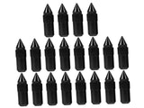 SWETRACE Automobile Nut Cover Wheel Nut Cover Black Aluminum 20pcs V1189-LWWAL-20260327-03466