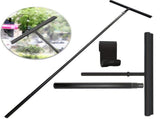 Silicone Extendable Shower Squeegee, 2-in-1 Multifunctional Window Squeegee and Floor Wiper with V1189-LC-QP-00862