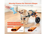 Dog Wheelchair for Back Legs, Lightweight 2 Wheels Pet Wheelchair, Height, Width & Length V952-CWLYLLSDHLLLEG3Z4001V0