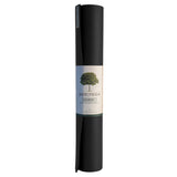 Jade Yoga Harmony Mat- Black & Iron Flask Wide Mouth Bottle with Spout Lid, Fire, 32oz/950ml Bundle V398-JY-368BK-IFB