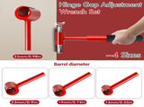Heavy-Duty 4-in-1 Door Hinge Adjustment Tool - Wrench for Aligning & Lifting Sagging Doors V888-ELOSUNG33937