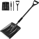 Snow Shovel - Lightweight & Portable - Snow Plow for Car, Driveway & Camping - Black V1189-HB003WSRT00033