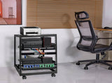 15U Open Frame Server 23-40 in Adjustable Depth, Free Standing or Wall Mount Network Server V952-KFSJJH15U2340IWPXV0