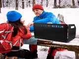 Portable Black Stove Windshield Aluminum Alloy Folding Wind Screen for Camping Supplies V1369-AZ3-W-18587