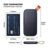 Clearance!! 16Tb Portable External Solid State Drive, High Capacity External Storage, for Gaming, V1366-AZ2-W-24697