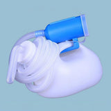 Male Urinal for Elderly,2000ml Portable Pee Bottle with 1.6m Long Tube and Leak-Proof Lid for V1369-AZ3-W-14165