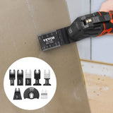 VEVOR 30PCS Multi Tool Blades Kits, Universal Quick Release Oscillating Saw Blades, 8 Types Wood V952-BDGJDPTZ33PCSGK9LV0