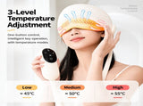Head and Eye Wraparound Massager with Adjustable Strap and Handheld Controller for Home Relaxation, V1341-ZY-HB2J9M7R-BEIGE