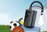 Electric Ball Pump with LCD Display Preset Pressure for Basketball Soccer V1308-DSZKI-34