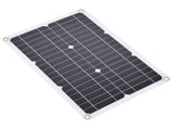Dual USB Port Solar Panel Versatile Portable Solar Panel Charger Photovoltaic Charging with 10A V1294-YM0523-3114220034111