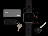 V-Fitness Smart Watch GPS and 2.1 inch Black V1031-VF-M4GPSB-907