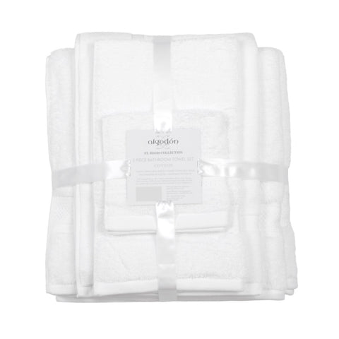St Regis Collection TOWEL PACK - 5PC - 5 PACK V441-TP4604WTE5PC